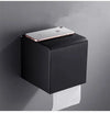 Carved Paper Holder Aluminum Bathroom Tissue Roll Holder Box Rack