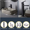 Ceramic Countertop Sink Oval Washbasin Bathroom Balcony Sink