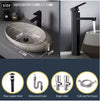 Ceramic Countertop Sink Oval Washbasin Bathroom Balcony Sink