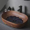 Ceramic Countertop Vessel Sink Artistic Bathroom and Balcony Washbasin