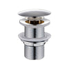 Chrome Bathroom Sink Drains Bottle Trap With Pop Up Drain Kit