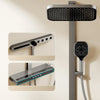 Digital Bathroom Shower System Rainfall Shower Set with Water Mixer