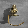 Classic Angel Towel Ring Rack Aluminum Bathroom Wall Towel Holder
