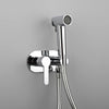 Concealed Bidet Sprayer Brass Handle Valve 2 Functions Water Bidet