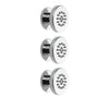 Concealed Brass Round Shower Body Sprays SPA Massage Shower Jets
