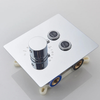 Concealed Brass Shower Temperature Control Thermostatic Mixer Valve