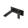 Concealed Digital Display Brass Basin Faucet In-Wall Spout Mixer Tap