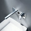 Concealed Digital Display Brass Basin Faucet In-Wall Spout Mixer Tap