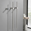 Concealed Heated Towel Rack Stainless Steel Smart Bathroom Towel Rail