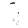 Concealed Shower System Brass Rainfall Bathroom Shower Faucet Set