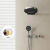 Concealed Shower System With Wall Mounted 3-function Bathroom Faucet