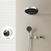 Concealed Shower System With Wall Mounted 3-function Bathroom Faucet