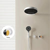 Concealed Shower System With Wall Mounted 3-function Bathroom Faucet