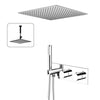 Concealed Thermostatic Shower Waterfall Faucet with Temperature Control