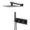Concealed Thermostatic Shower Waterfall Faucet with Temperature Control