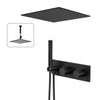 Concealed Thermostatic Shower Waterfall Faucet with Temperature Control