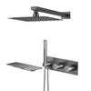 Concealed Thermostatic Shower Waterfall Faucet with Temperature Control
