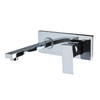 Concealed Wall Mounted Basin Faucet Brass Hot Cold Washbasin Mixer Tap