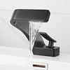 Copper Deck Mounted Basin Faucet Single Hole Water Tap Hot and Cold Faucet