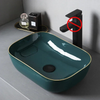 Countertop Basin Modern Ceramic Bathroom Outdoor Courtyard Basin Sink
