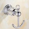 Crystal Brass Bathroom Accessories Chrome Color Shower Accessories