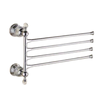Crystal Brass Bathroom Accessories Chrome Color Shower Accessories