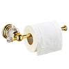 Crystal Copper Bathroom Tissue Paper Holder Toilet Roll Wall Hanger