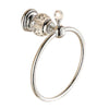 Crystal Towel Ring Bathroom Accessory