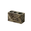 Dark Natural Marble Bathroom Accessories Luxury Bathroom Dispenser