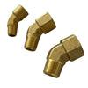 Brass 45° NPT Female to Male Elbow Fitting NPT Pipe Connector