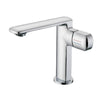 Deck Mounted Bathroom Basin Faucet Brass Water Mixer Sink Crane Tap
