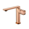 Deck Mounted Bathroom Basin Faucet Brass Water Mixer Sink Crane Tap