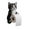 Decorative Cat Shape Tissue Paper Holder Resin Cat Paper Roll Holder