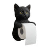 Decorative Cat Shape Tissue Paper Holder Resin Cat Paper Roll Holder