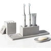 Diatomite Bathroom Accessory Set with Electric Toothbrush Holder