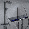 Digital Bathroom Shower System Rainfall Shower Set with Water Mixer