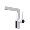Digital Display Basin Faucet Pull-Out Hot Cold Mixer Bathroom Faucet