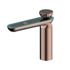 Digital Display Brass Bathroom Sink Faucet Hot Cold Dual Control Tap