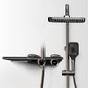 Digital Display Design Waterfall Water Outlet Dual Control Shower Tap