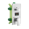 Digital Display Device Bath Mixer Welded with Shower Exposed Valve