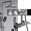 Digital Piano Shower System Brass Bathroom Faucet Digital Shower Set