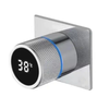 Digital Square Shower Mixer Valve One Way Solid Brass Hot Cold Control
