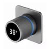 Digital Square Shower Mixer Valve One Way Solid Brass Hot Cold Control