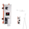 Digitally Mounted Shower Mixer Valve Control with Smart Shower Panel