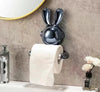 Dog Design Toilet Paper Holder Hygiene Resin Free Punch Hand Tissue Box