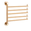 Double Pole Multi Pole Bath Towel Rack Golden Rotating Towel Rack