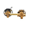 Dual Handle Bathroom Shower Mixing Valve