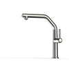 Dual-Spout Stainless Steel Kitchen Faucet Pull-Out Sink Mixer Tap