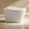 Smart Toilet Bidet Foot Kick Sensor Ceramic Built-In Tank Water Rear