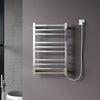 Electric Heated Towel Rail with Time and Temperature Settings US Plug